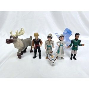 Disney Frozen 2 Action Figures Sven Olaf Kristoff Honeymaren Ryder Nokk Mattias